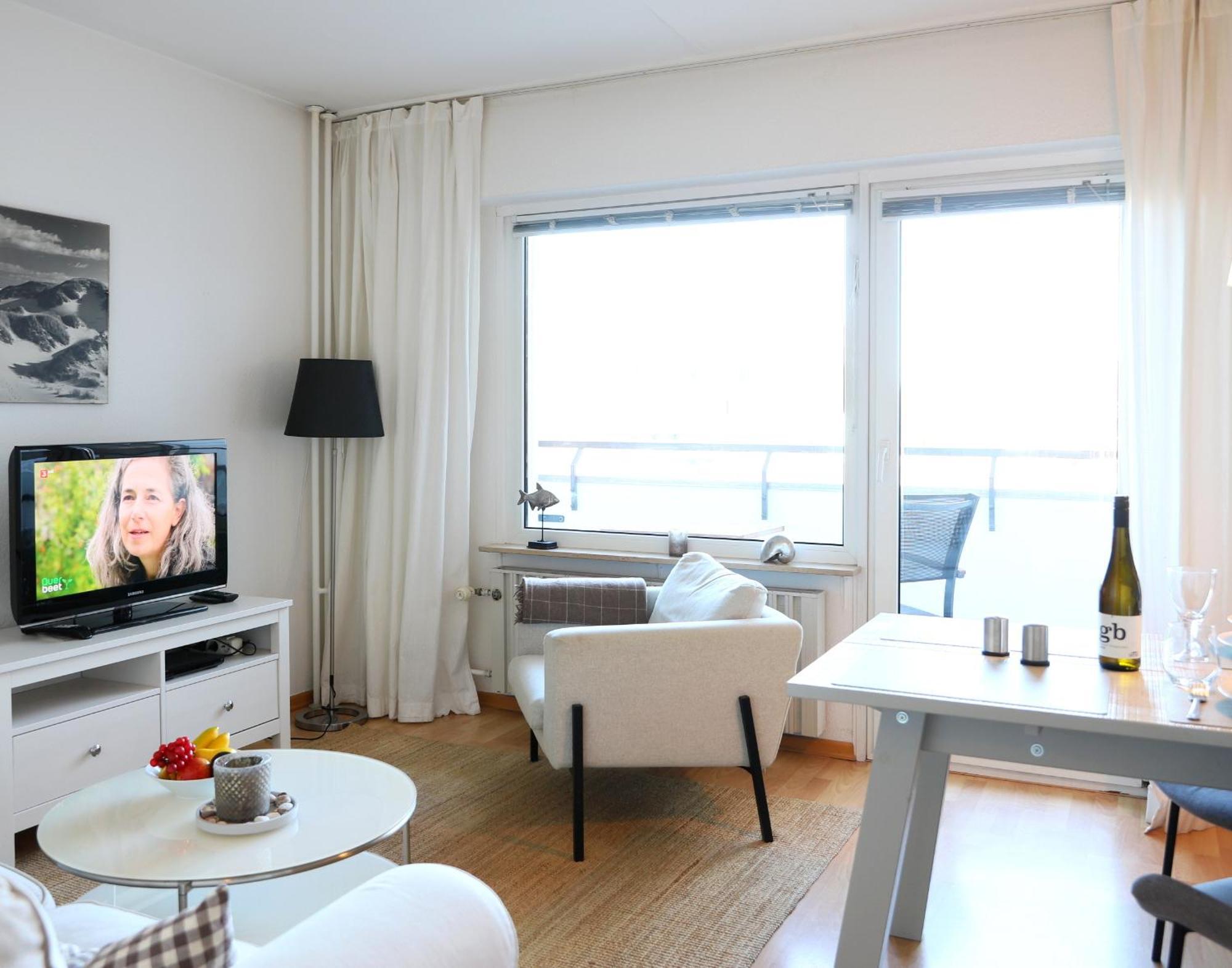 Modernes 2-Zimmer-Appartement Mit Balkon. Westerland Exteriér fotografie