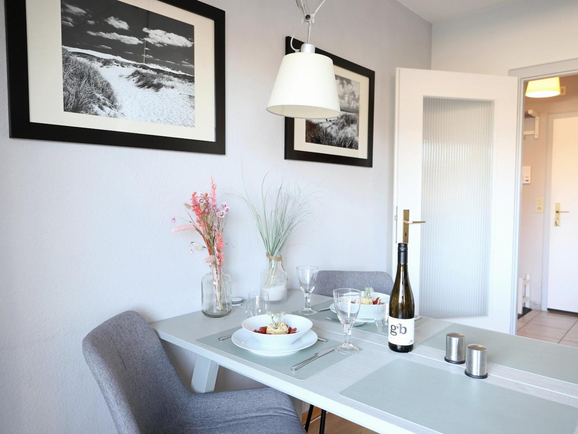 Modernes 2-Zimmer-Appartement Mit Balkon. Westerland Exteriér fotografie